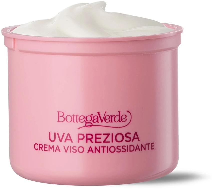 Krem do twarzy z winogronami - Bottega Verde Uva Preziosa Face Cream Refill (wymienny wkład) — Zdjęcie N1