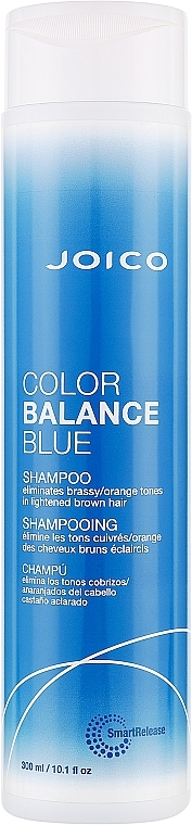 Szampon do włosów w odcieniach jasnego brązu - Joico Color Balance Blue Shampoo