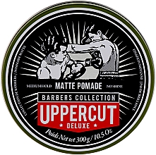 Matowa pomada do włosów średnio utrwalająca - Uppercut Deluxe Barbers Collection Matt Pomade — Zdjęcie N3