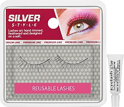 Długie sztuczne rzęsy, FR 170 - Silver Style Eyelashes — Zdjęcie N1