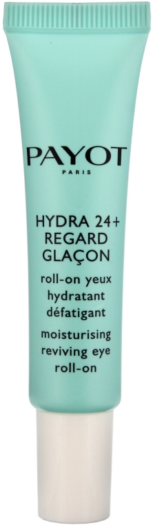 Nawilżający żel roll-on pod oczy - Payot Hydra 24+ Regard Glaçon Moisturising Anti-Fatigue Eye Roll-On — Zdjęcie N1