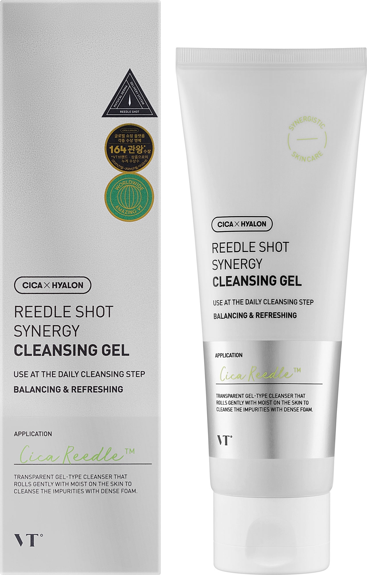 Delikatny żel do mycia twarzy - VT Cosmetics Reedle Shot Synergy Cleansing Gel — Zdjęcie 150 ml