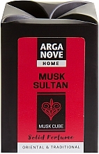 Kostka zapachowa do domu - Arganove Solid Perfume Cube Musk Sultan — Zdjęcie N1