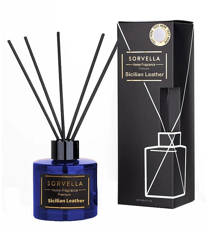 Dyfuzor zapachowy - Sorvella Perfume Home Fragrance Sicilian Leather — Zdjęcie N1