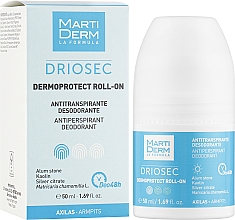 Dezodorant antyperspiracyjny w kulce - Martiderm Driosec Dermaprotect Roll-on — Zdjęcie N2