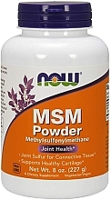 Suplement diety Metylosulfonylometan w proszku - Now Foods MSM Powder — Zdjęcie N1