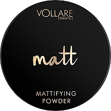Matujący puder w kompakcie do twarzy - Vollare Mattifying Face Powder — Zdjęcie N2