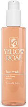 Kup Żel myjący do skóry normalnej i suchej z kwiatowymi ekstraktami - Yellow Rose Face Wash With Flower Extracts