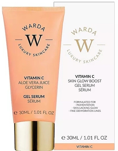 Żel-serum z witaminą C - Warda Vitamin C Skin Glow Boost Gel Serum — Zdjęcie N1