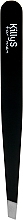 Pęseta do brwi ścięta 500994, czarna - KillyS For Men Slanted Tweezers — Zdjęcie N1