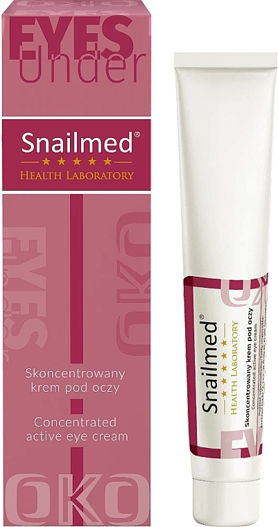 Skoncentrowany krem pod oczy na zmarszczki - Snailmed B-tox Like Active Eye Cream — Zdjęcie N2