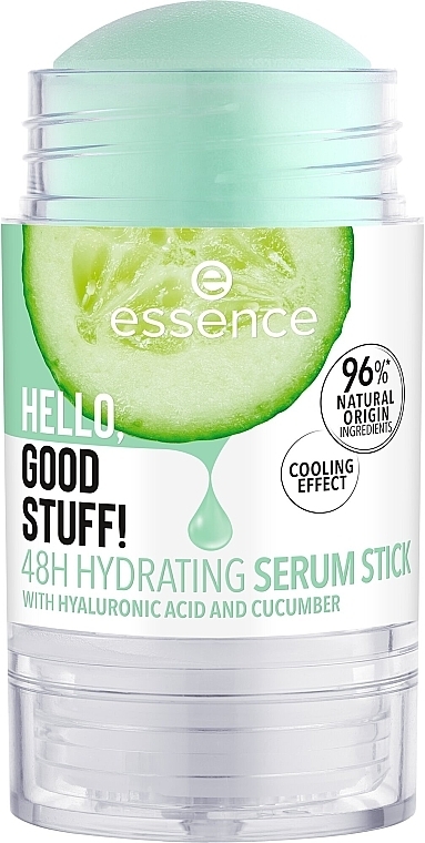 Serum w sztyfcie do twarzy - Essence Hello Good Stuff! 48h Hydrating Serum Stick — Zdjęcie N1