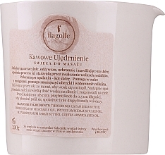 Zestaw Kawa i zielona herbata z opuncją - Flagolie Spa Set (candle/200g + soap/90g + b/brush/1pcs) — Zdjęcie N3