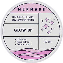 Rozjaśniające hydrożelowe płatki pod oczy - Mermade Glow Up Patch — Zdjęcie N2