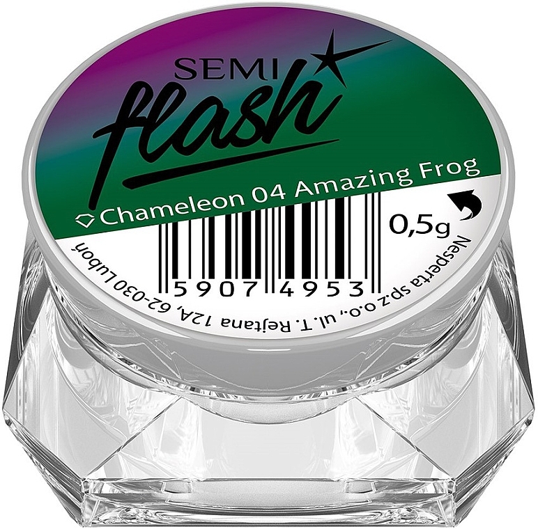 Pyłek do paznokci - Semilac SemiFlash Chameleon — Zdjęcie N7