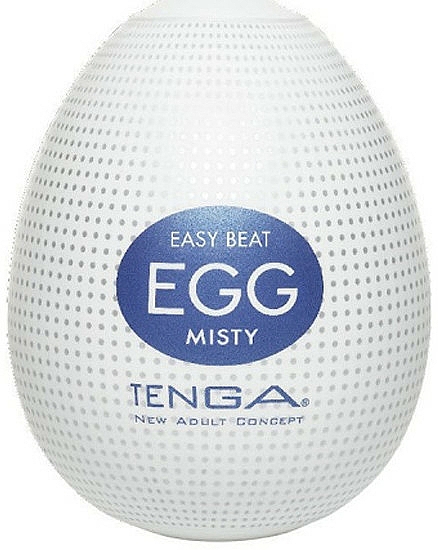 Jednorazowy masturbator w kształcie jajka - Tenga Egg Misty — Zdjęcie N1