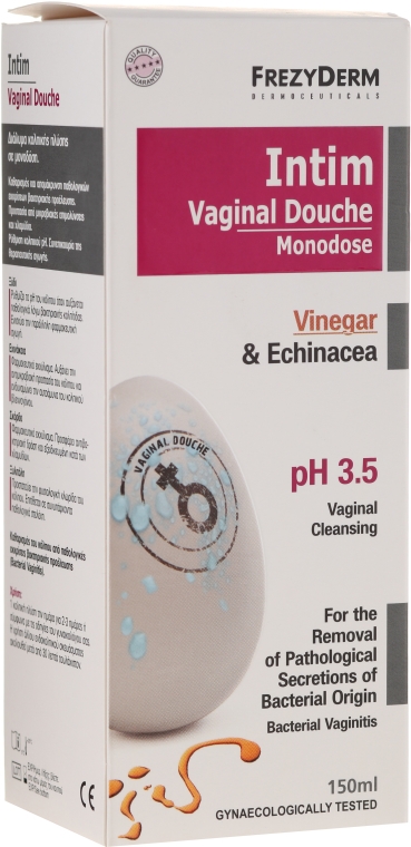 Żel do higieny intymnej - Frezyderm Intim Vaginal Shower Vinegar & Echinacea — Zdjęcie N1