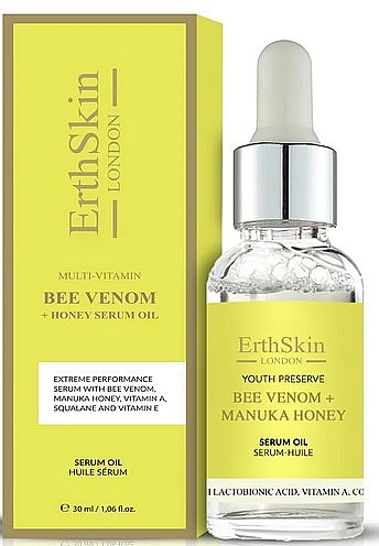 Serum do twarzy - ErthSkin London Bee Venom + Honey Oil Serum — Zdjęcie N1