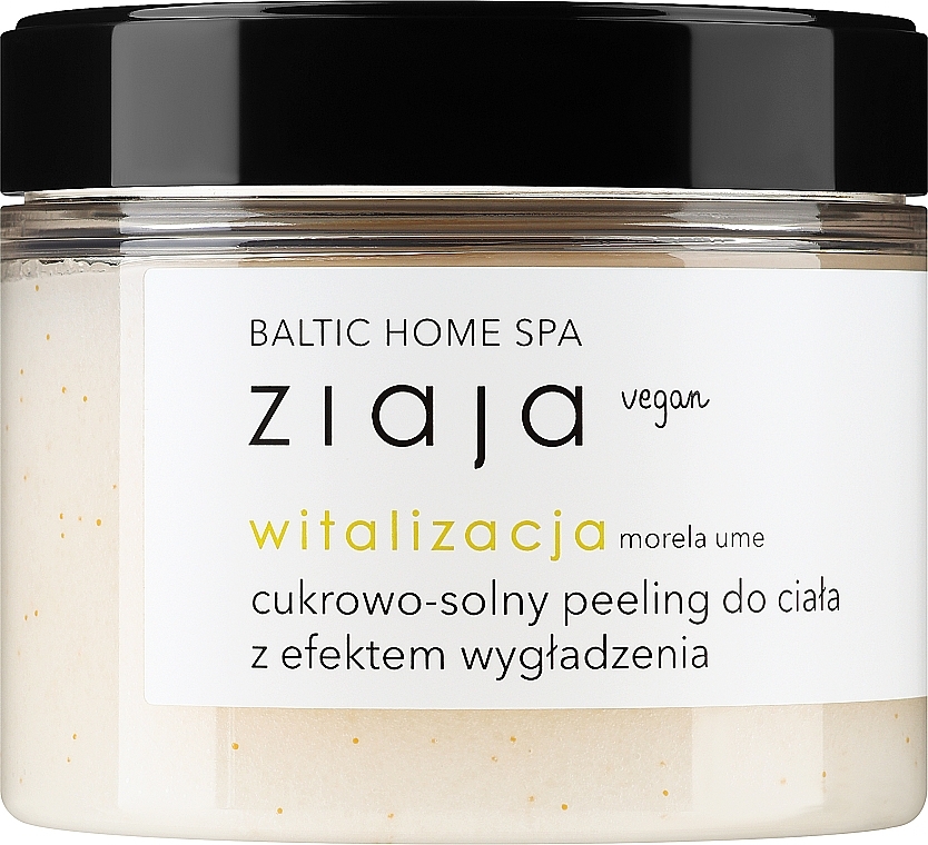 Cukrowo-solny peeling do ciała z efektem wygładzenia - Ziaja Baltic Home SPA Witalizacja Body Peeling — Zdjęcie N1