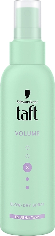 Spray do stylizacji włosów suszarką - Taft Volume — Zdjęcie N1