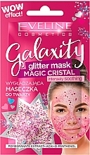 Kup Wygładzająca maseczka do twarzy Magic Cristal - Eveline Cosmetics Galaxity Glitter Mask Magic Cristal
