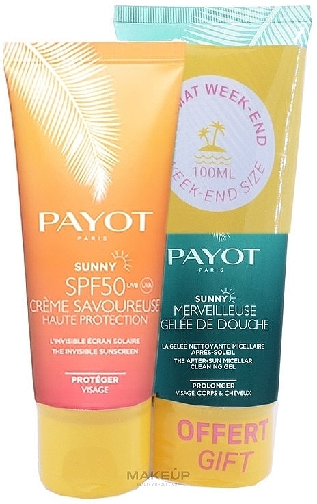 Zestaw - Payot Sunny (f/cr 50 ml + micel/gel 100 ml)  — Zdjęcie N1