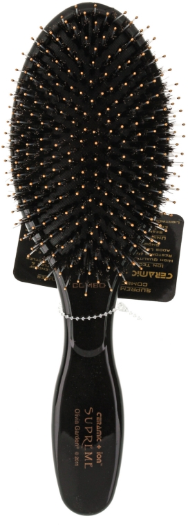 Szczotka masująca do włosów - Olivia Garden Ceramic+Ion Supreme Combo — Zdjęcie N1