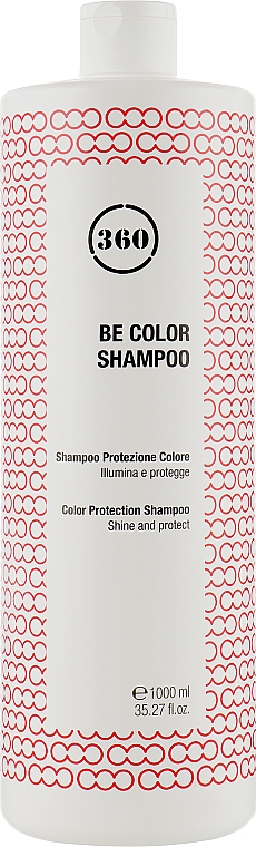 Szampon do włosów farbowanych z octem jeżynowym - 360 Be Color Shampoo
