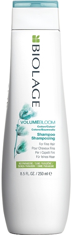 Szampon zapewniający włosom objętość i blask - Biolage Volumebloom Cotton Shampoo