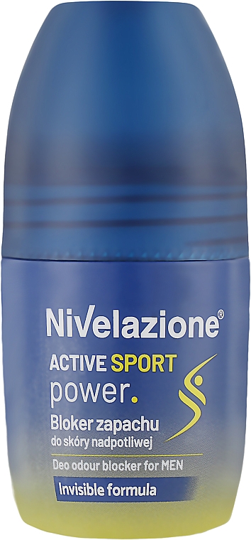 Bloker zapachu do skóry nadpotliwej - Farmona Nivelazione Active Sport Deo — Zdjęcie N1