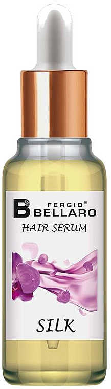 Serum do włosów suchych i zniszczonych z jedwabiem - Fergiov Bellaro Hair Serum Silk — Zdjęcie N1