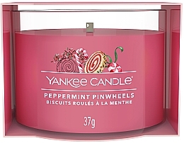 Miniświeca zapachowa w szklance - Yankee Candle Peppermint Pinwheels — Zdjęcie N1