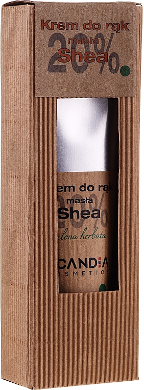 Krem do rąk Zielona herbata - Scandia Cosmetics 20% Shea Green Tea Hand Cream