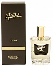 Spray zapachowy do wnętrz - Teatro Fragranze Uniche Spray Sweet Vanilla — Zdjęcie N1