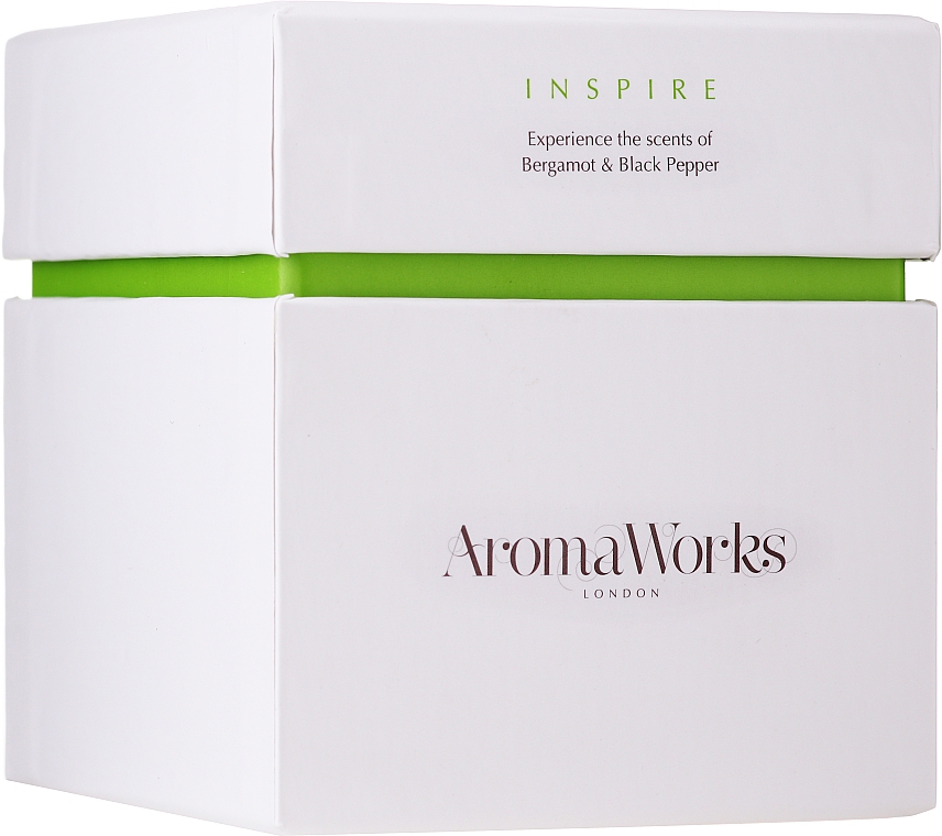 Świeca zapachowa Inspire - AromaWorks Inspire Candle — Zdjęcie N1