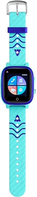 Inteligentny zegarek dla dzieci, niebieski - Garett Smartwatch Kids Life Max 4G RT — Zdjęcie N3