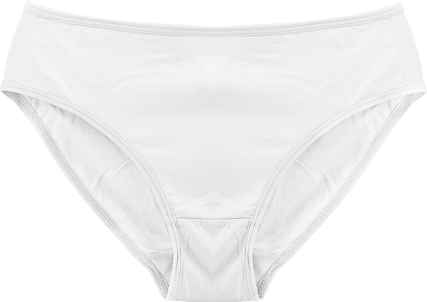 Bawełniane figi bikini, białe - Moraj — Zdjęcie N1