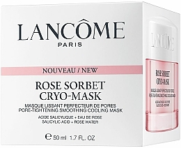 Chłodząca maska do twarzy - Lancome Rose Sorbet Cryo-Mask — Zdjęcie N3