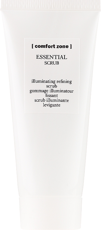 Rozświetlający peeling oczyszczający do twarzy - Comfort Zone Essential Scrub — Zdjęcie N1