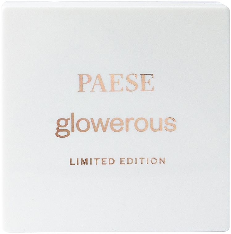 Kruchy rozświetlacz do twarzy - Paese Glowerous Limited Edition — Zdjęcie N6