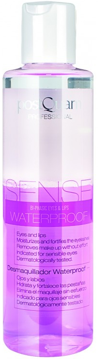 Płyn do demakijażu wodoodpornego make-upu oczu i ust - PostQuam Sense Bi-phase Make Up Remover Waterproof  — Zdjęcie N1