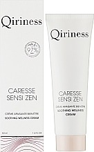 Łagodzący i regenerujący krem do twarzy - Qiriness Caresse Sensi Zen Soothing Wellness Cream — Zdjęcie N2