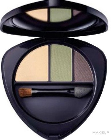 PRZECENA! Potrójny cień do powiek - Dr Hauschka Eyeshadow Trio * — Zdjęcie 02 - Jade