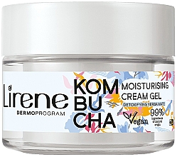 Nawilżający krem-żel Kombucha - Lirene Kombucha Moisturising Cream Gel — Zdjęcie N1