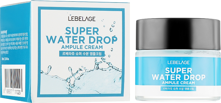 Super nawilżający krem ​​ - Lebelage Ampule Cream Super Water Drop