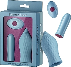 Kup Zabawka erotyczna - Femme Funn Versa Bullet Plus T Sleeve Light Blue