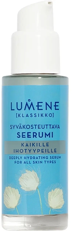 Głęboko nawilżające serum do twarzy - Lumene Klassikko Deeply Hydration Serum — Zdjęcie N1