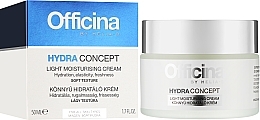 Lekki krem nawilżający do twarzy - Helia-D Officina Hydra Concept Light Moisturizing Cream — Zdjęcie N1