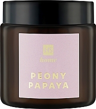 Kup Naturalna świeca zapachowa z wosku sojowego o zapachu piwonii i papai - HiSkin Home