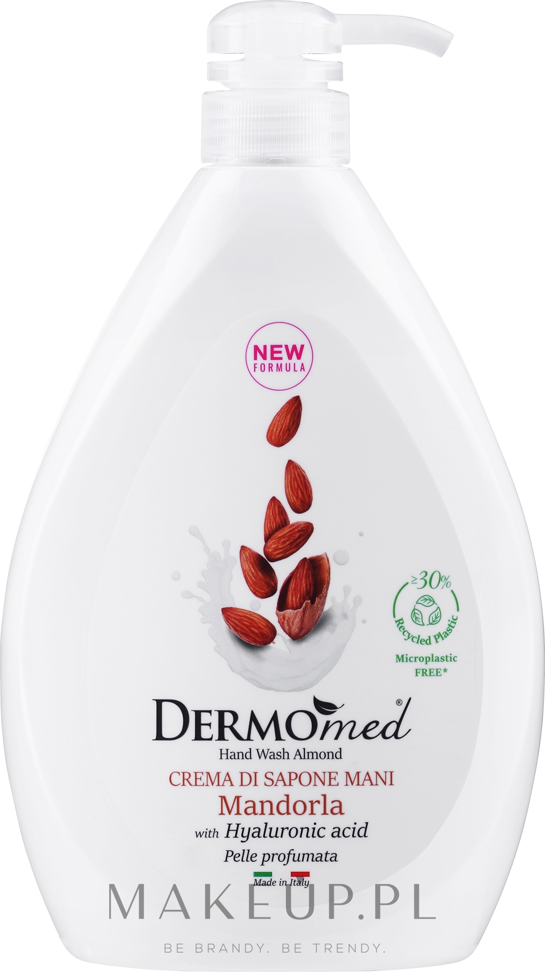 Kremowe mydło w płynie Masło karite i migdały - DermoMed Karite And Almond Cream Soap — Zdjęcie 1000 ml
